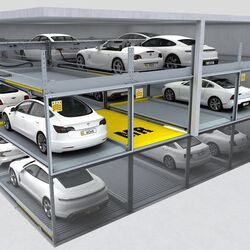 Visualisation of a parking system