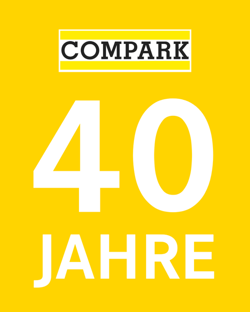 40 years with the Compark logo