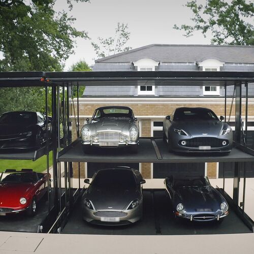 Parking system with ca